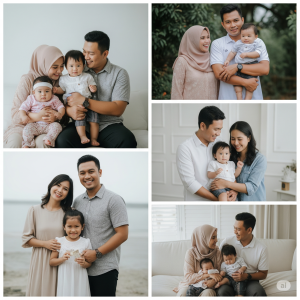 Promt AI Foto Keluarga 1 Bulan (Generate Tanpa Batas)