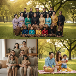Promt AI Foto Keluarga 6 Bulan (Generate Tanpa Batas)